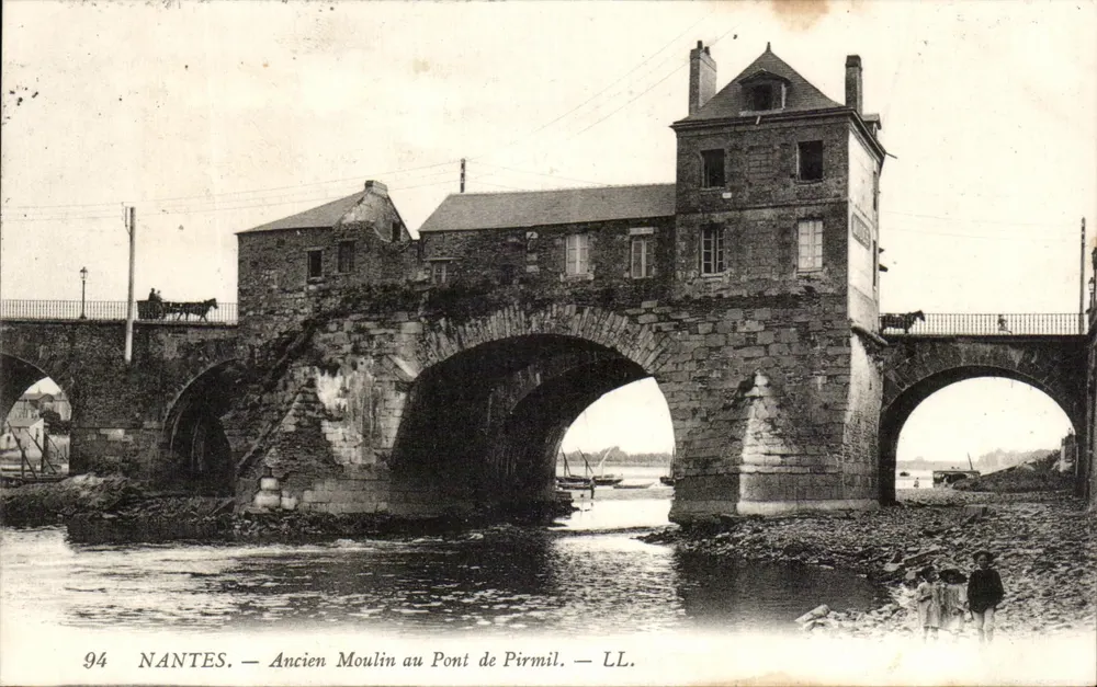 NANTES — Altmühle am Pirmil-Brücke — LL. 94 - Vorderseite