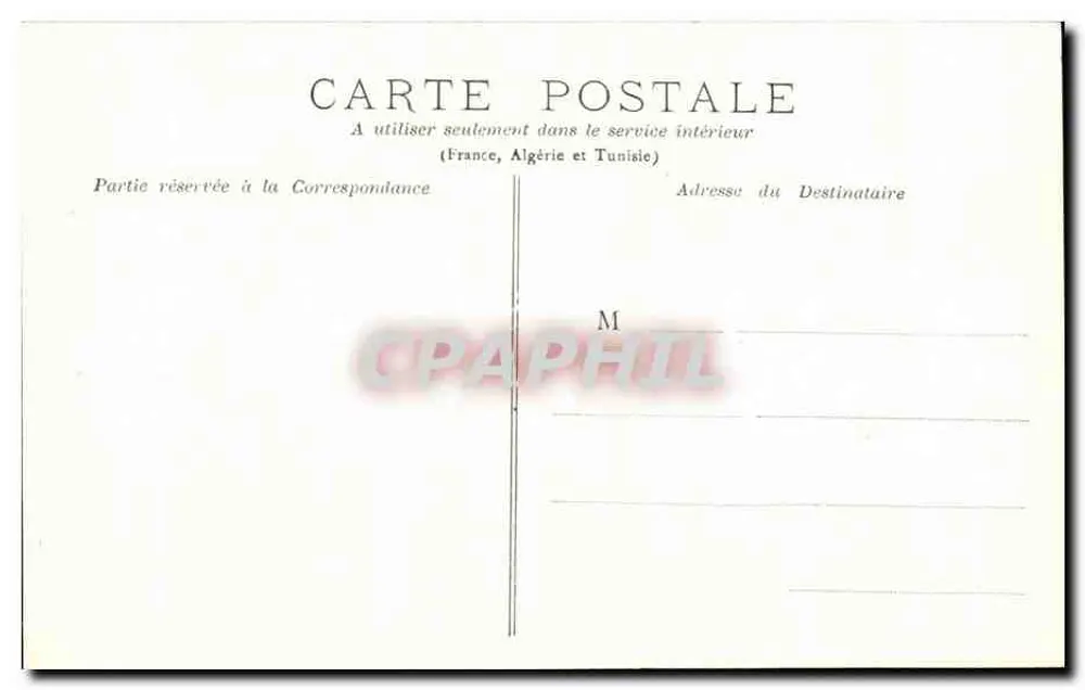 Champ-Saint-Père — A Igreja — G. Moreau, Editor, La Roche-sur-Yon - Verso