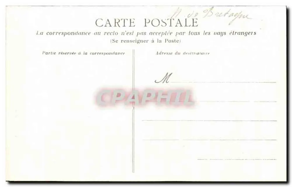 Château de la Bijoire — Saint-Vincent-sur-Graon — Collection G. M. D. — Dugleux - Rückseite