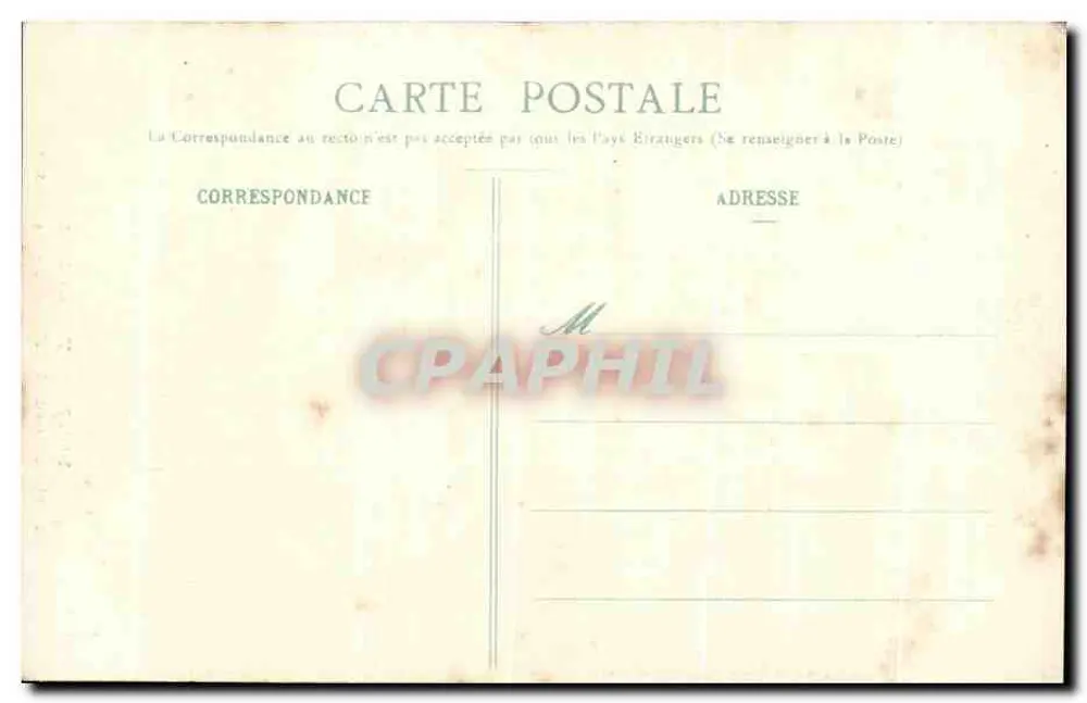 Fontenay-le-Comte — Nordportal der Kirche Notre-Dame — Verlag A. Rolin - Rückseite