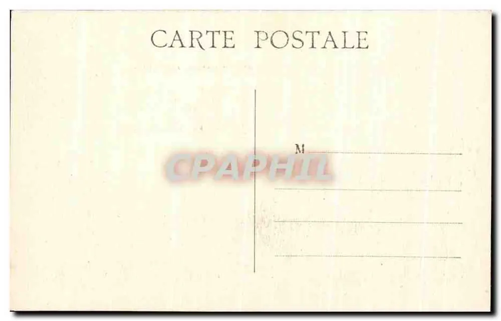 Die Chataigneraie (Vendée) — Der Jourdain-See — Sammlung Trichot - Rückseite