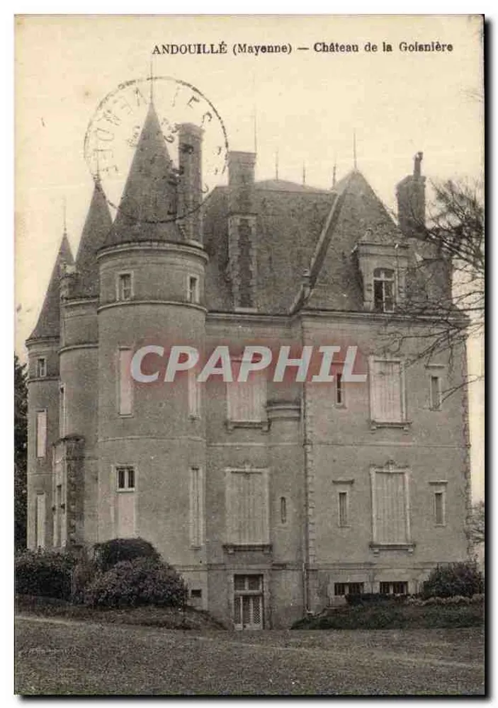 Andouillé (Mayenne) — Schloss la Goisanière - Vorderseite