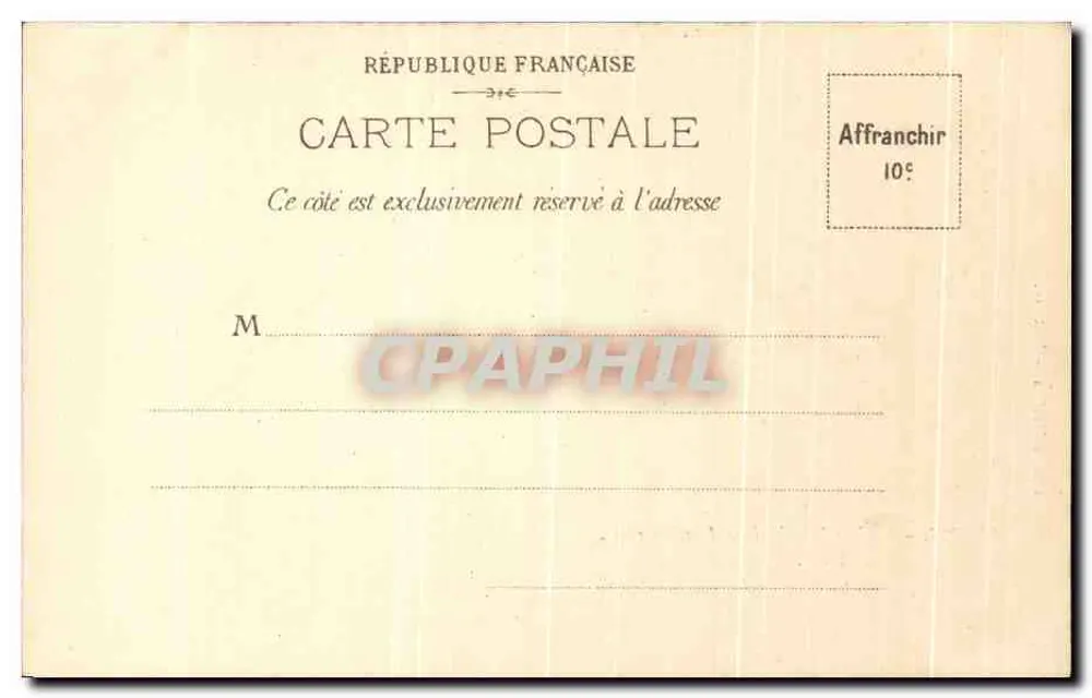 Poitiers — Apsis der Kirche Montierneuf — Cliché Merken & Cie - Rückseite