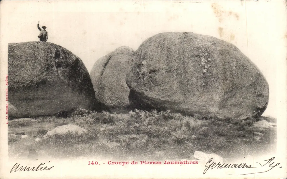 Grupo de Rochas de Jaumathres — A. DE NUSSAC ÉDITEUR QUÉRET — n° 140 - Frente
