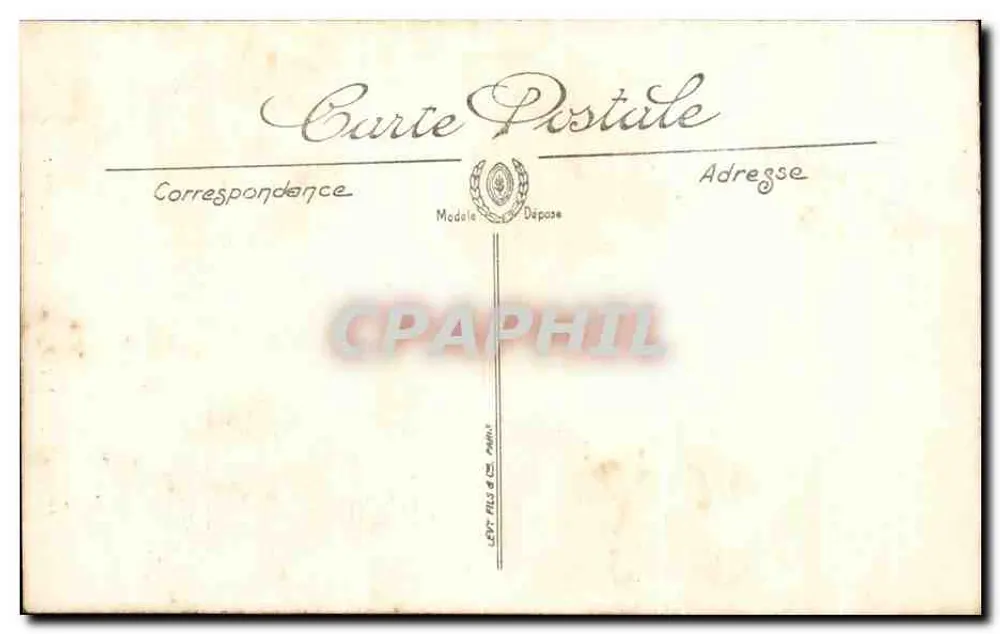 Poitiers — Eingang zu Poitiers, Boulevard Solferino — N. G. - Rückseite