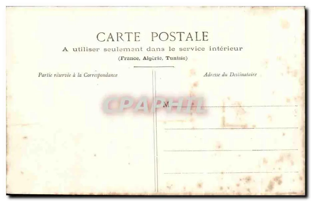 Castelo de Launay — Sigournais — Coleção A. Robin - Verso