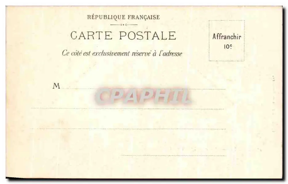 Poitiers — Place d'Armes und Rathaus — FA & C* - Rückseite