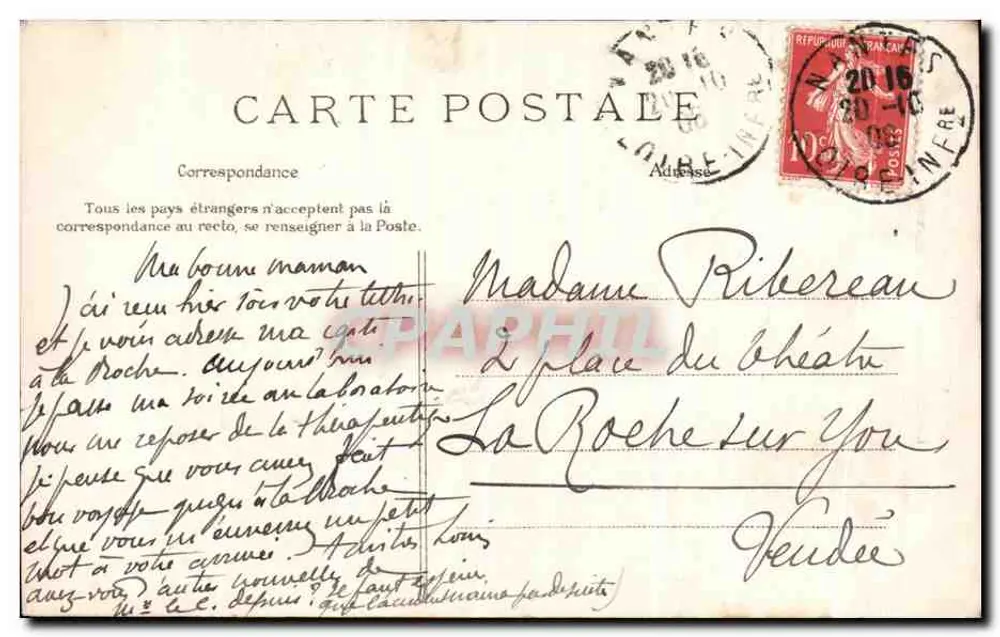 NANTES — Cour du Château — Die Fenster des Grand Logis (15. Jahrhundert) — C. L. C. - Rückseite