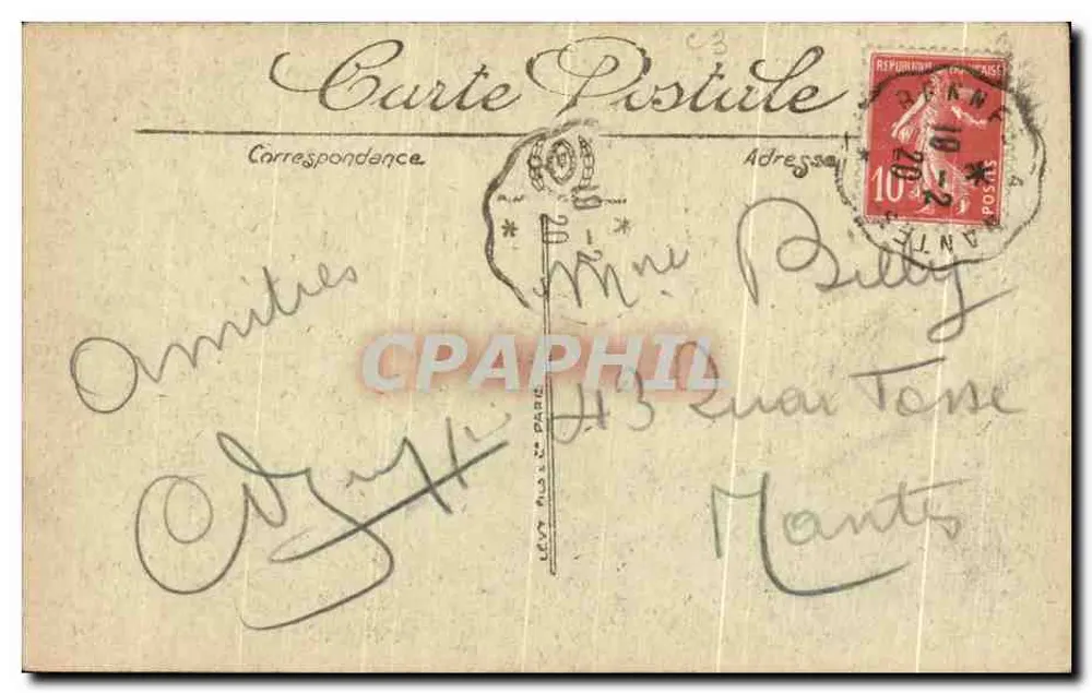 Rennes — Casa de Du Guesclin — L.I. — n°91 - Verso