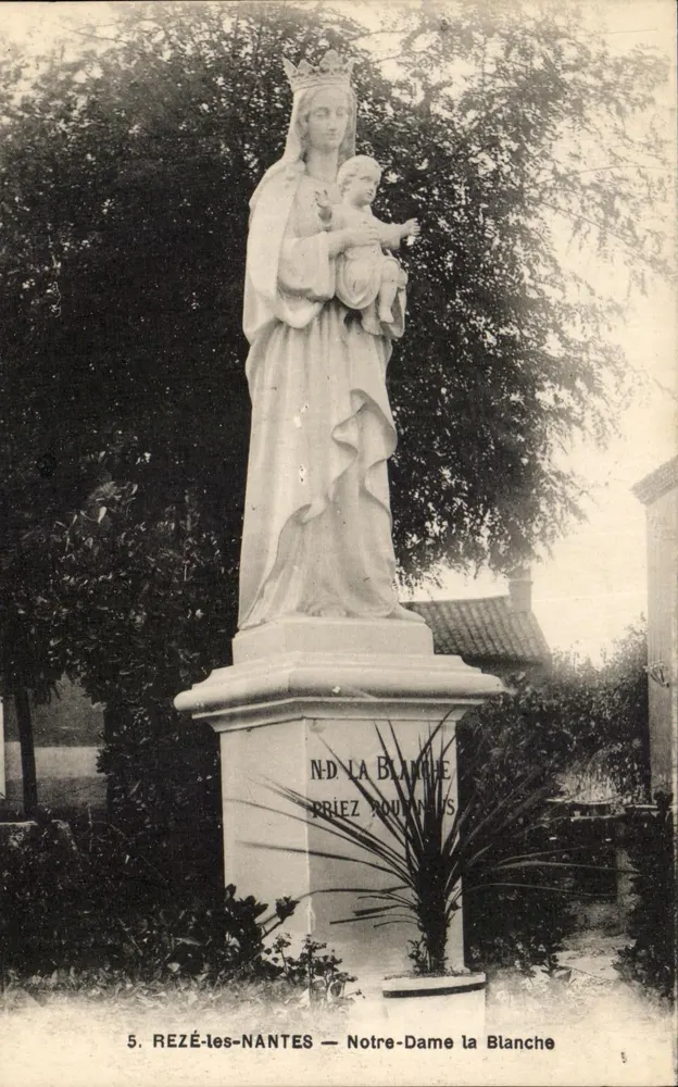 Notre-Dame la Blanche — REZÉ-les-NANTES — Verlag F. Chéreau, Druckerei Kull, Nantes - Vorderseite