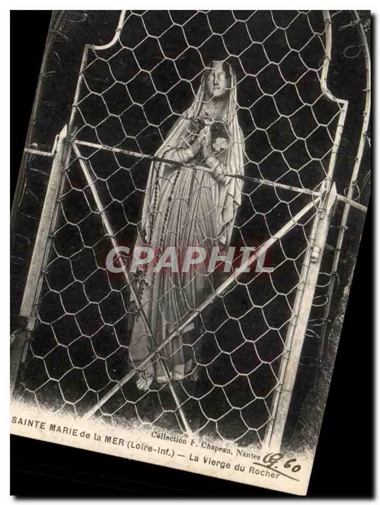 Sainte Marie de la Mer (Loire-Inf.) — Die Jungfrau vom Felsen — Sammlung F. Chapeau, Nantes - Vorderseite