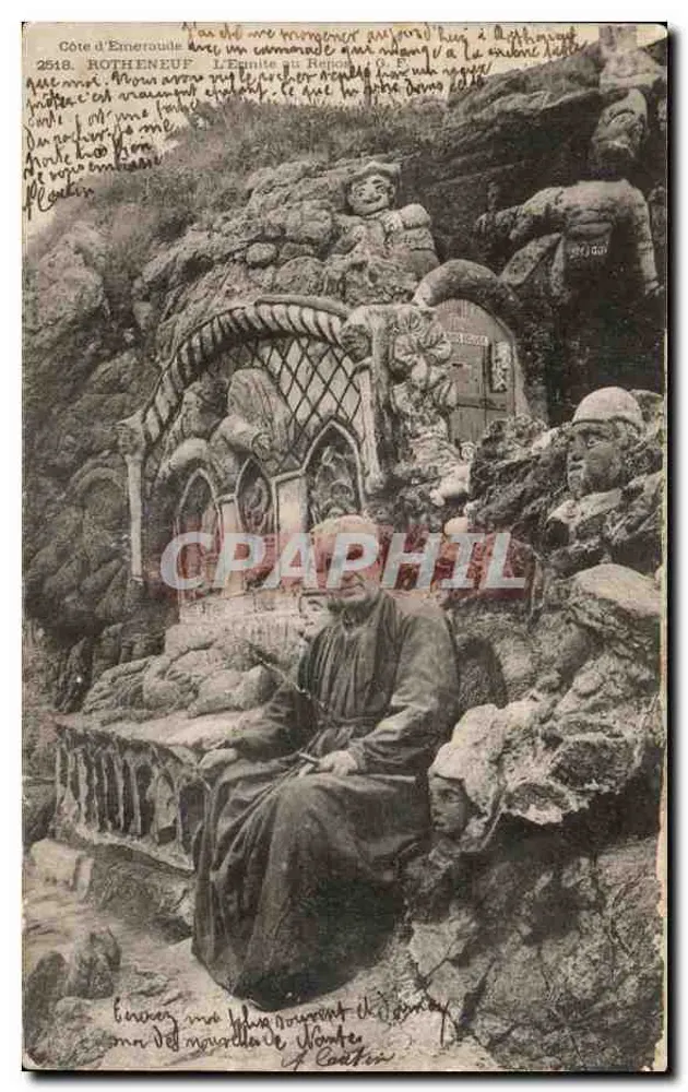 Côte d'Emeraude — Die Kirche in Rejou — Rotherneuf, n°2518 - Vorderseite