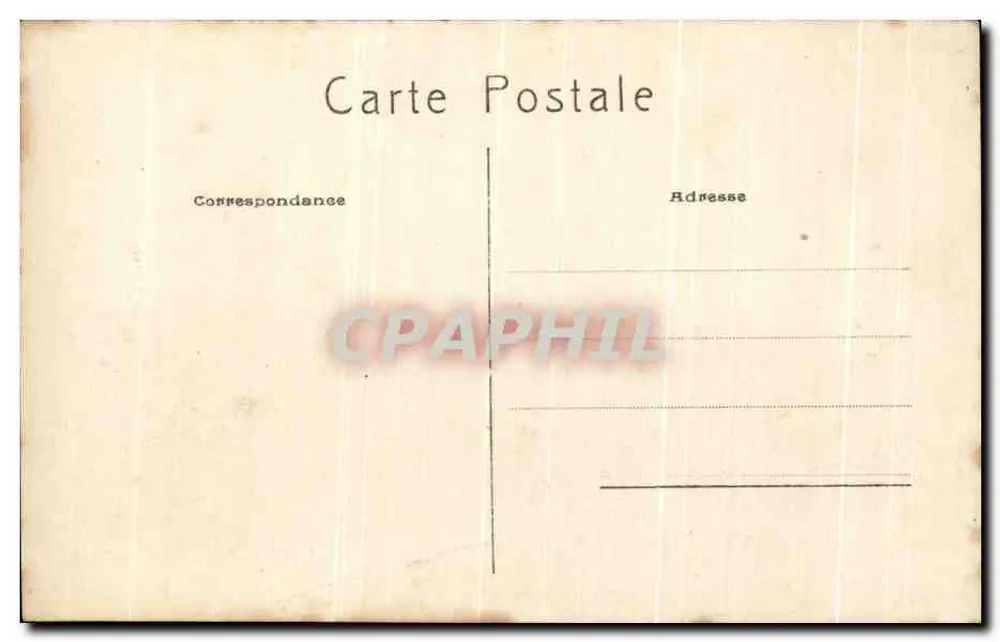 Bourg-de-Batz (Loire-Inférieure) — Os Rochos com maré baixa — Edit. Le Papier, Paris - Verso