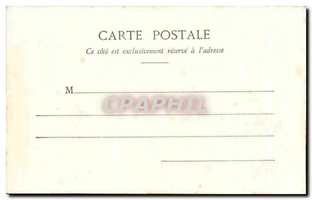 Castelo da Harnière — Baugé — Livraria-Papelaria Vre Garnier, Baugé - Verso