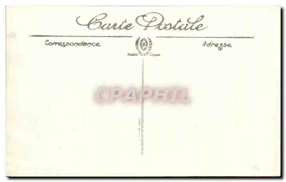 Les Sables-d'Olonne — Gros temps — edição Véronique - Verso