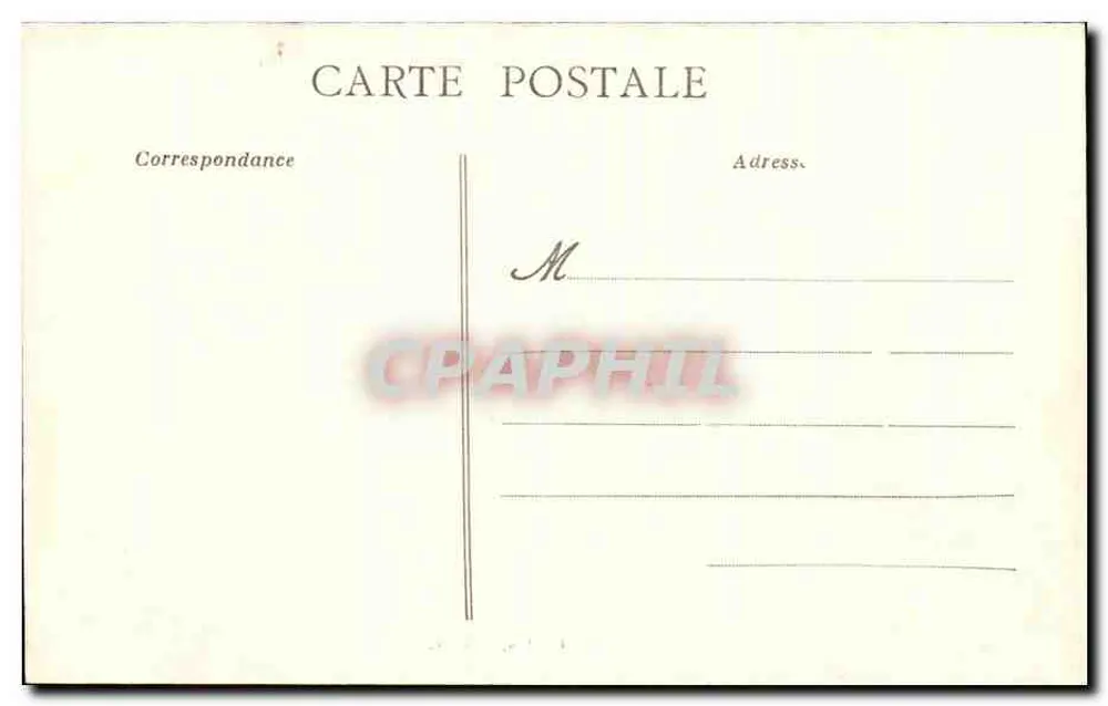 Le Poiroux (Vendée) — Castelo de Garnet — n° 3485 - Verso