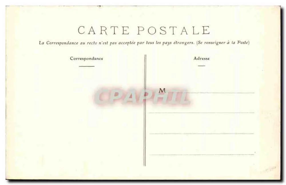 Les Sables-d'Olonne - Hotel das Postas — Fototipo Vassellier, Nantes — n° 557 - Verso