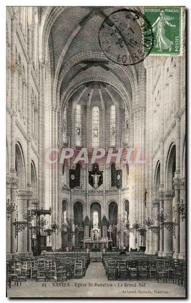 NANTES - Église Saint-Denatien - La Grand-Neuf - Vorderseite
