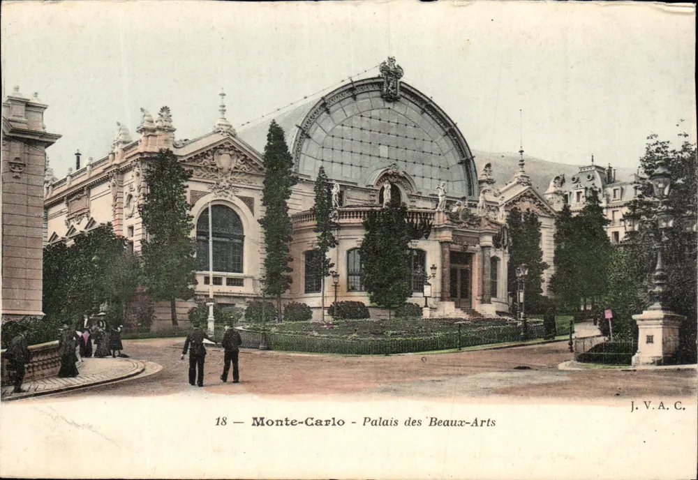 Monte-Carlo — Palazzo dei Belli Arti — J.V.A.C. n°18 - Recto
