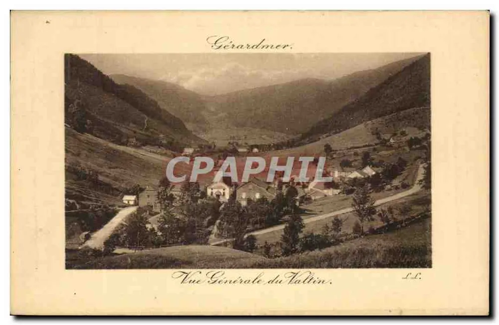Vista Geral do Valtin — Gérardmer — L.D. (editor) - Frente