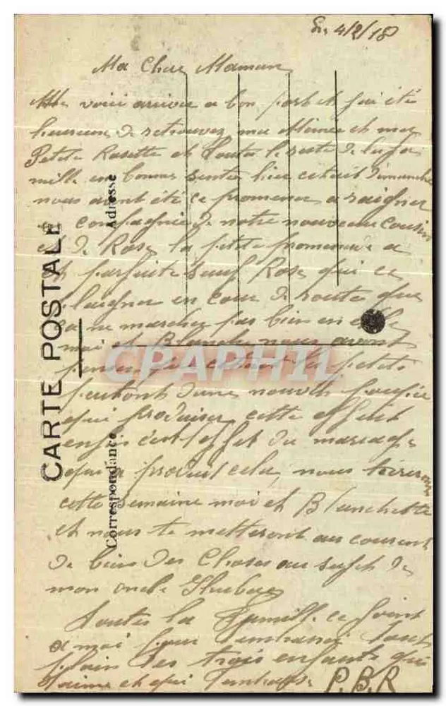 Toulon-Mourillon — Der Viertel der Mitre — B.C. n°164 - Rückseite