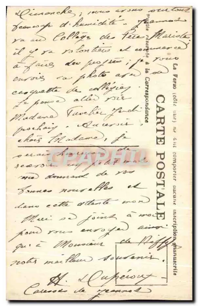 Toulon — Die Station und der Platz Albert I — Verlag Côte d'Azur, Nr. 53 - Rückseite