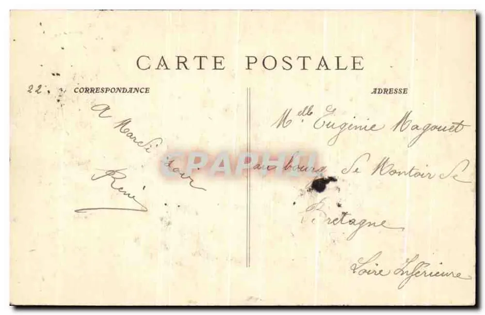 Das Casino du Manteau (Tamaris) — Toulon — Verlag P. Ruat, Marseille, n° 4390 - Rückseite