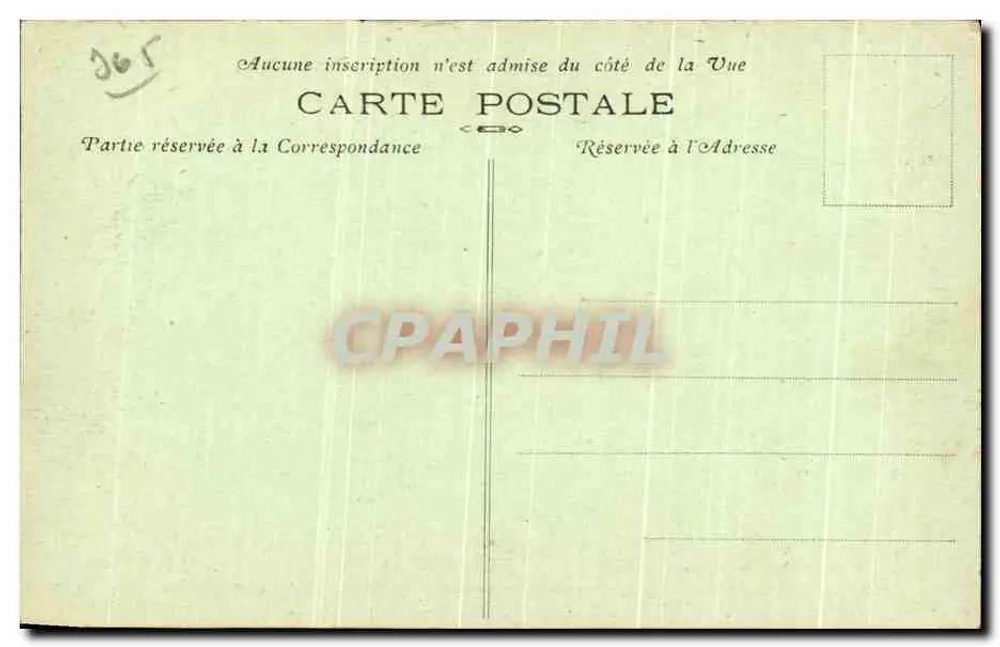 Das Kalvarium (vierte Station) - Jesus trifft seine heiligste Mutter - Lourdes (Hautes-Pyrénées) — Phototypie Marcel Delbroy, Bordeaux, n°205 - Rückseite