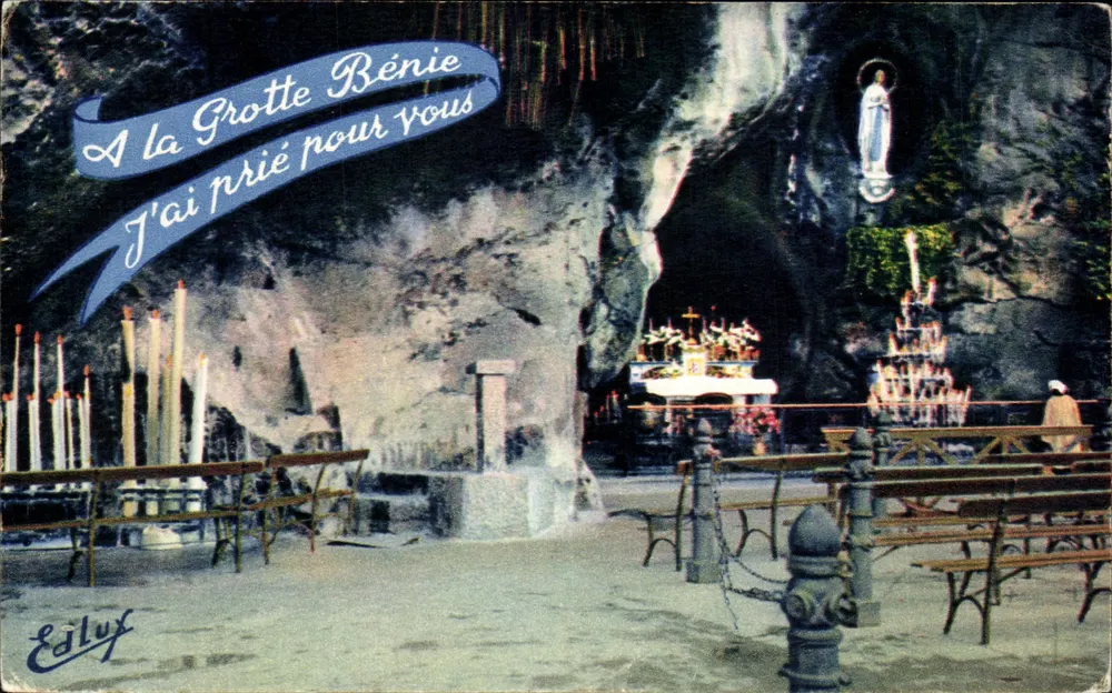 Bénie Höhle — Lourdes — Édilux - Vorderseite