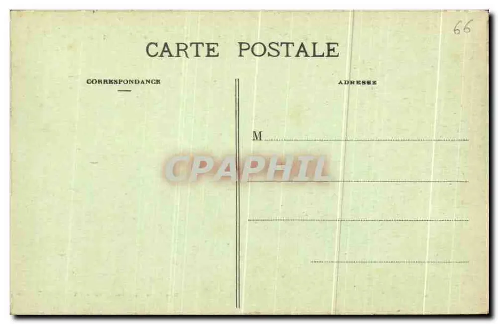 Collioure (Pyr.-Or.) — Ansicht vom Fort Saint-Elme — Verlag: Jean Iratès, Buchhändler, 22, rue des Augustins, Perpignan - Rückseite