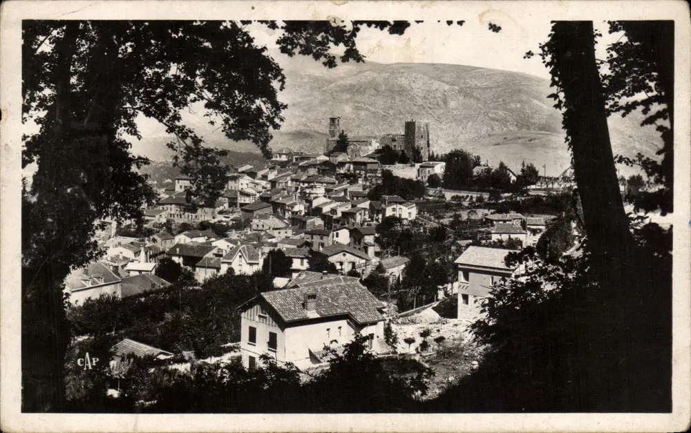 Vernet-les-Bains — Paradies der Pyrenäen — Blick durch die Bäume — C.A.P. — (48) - Vorderseite