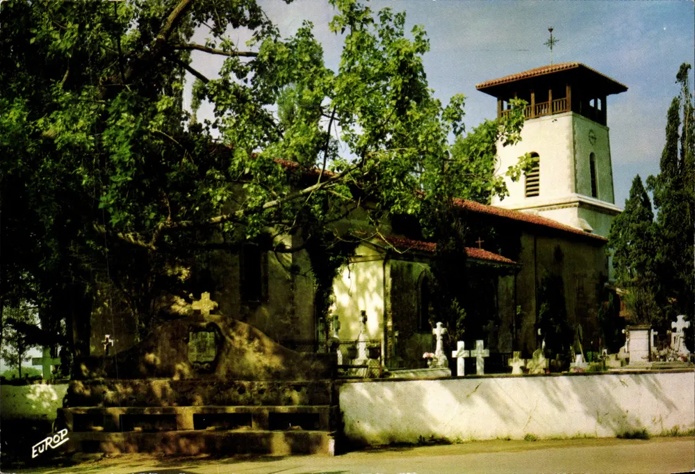 Kirche und Friedhof von Arcangues — Edition de l'Europe — Nr. 1413 - Vorderseite