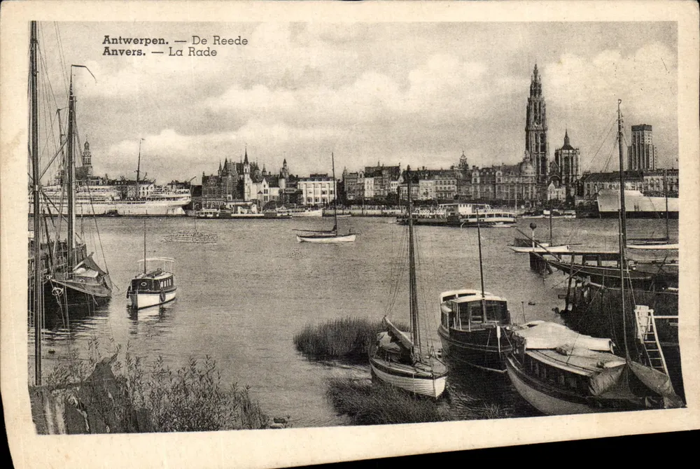 Antwerpen — De Reede — Editor não identificado, número de série não visível - Frente