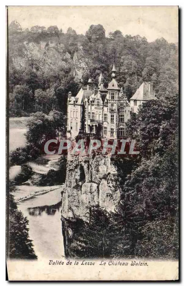 Vale da Lesse — O Castelo Walzin — editor não visível - Frente