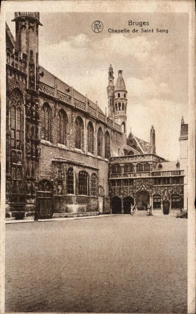 Bruges — Capela de Saint Sang — REX - Frente