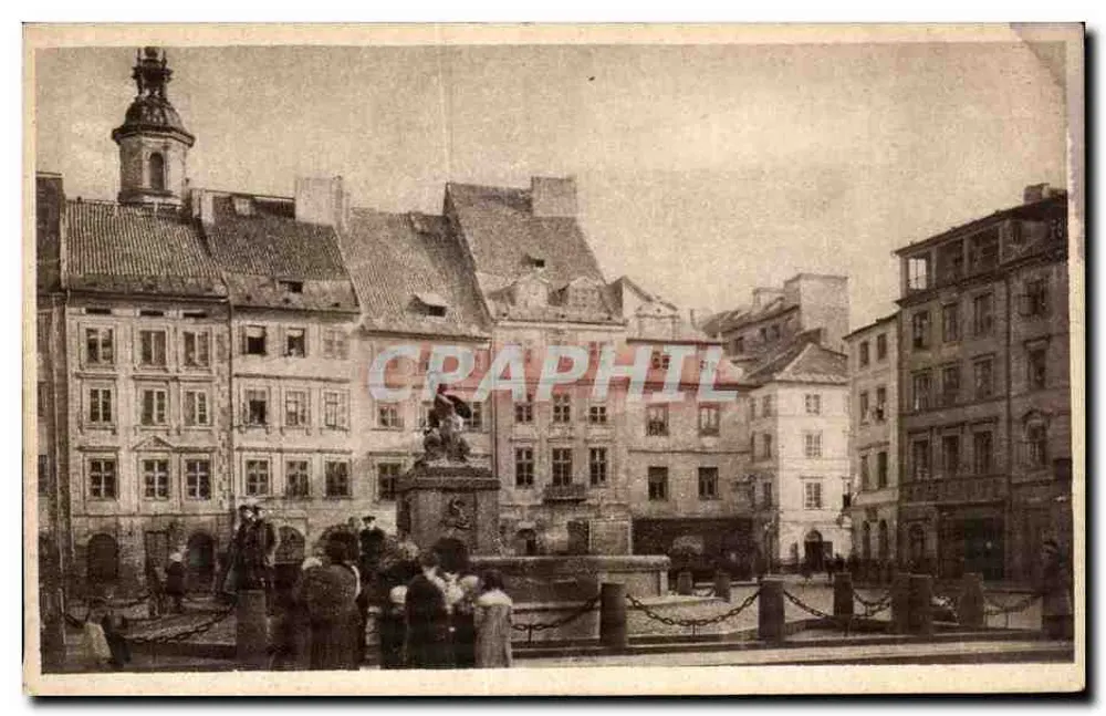 Warschau — Rynek Starego Miasta — Fot. J. Bulhak - Vorderseite
