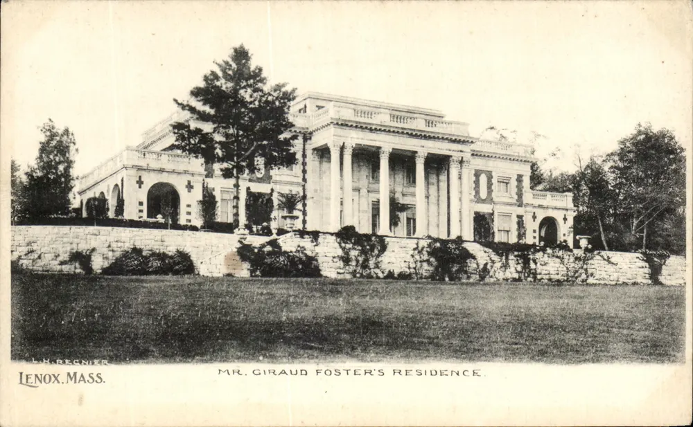 Villa von Herrn Giraud Foster — Lenox, Mass. — Verlag L.H. Bechler - Vorderseite
