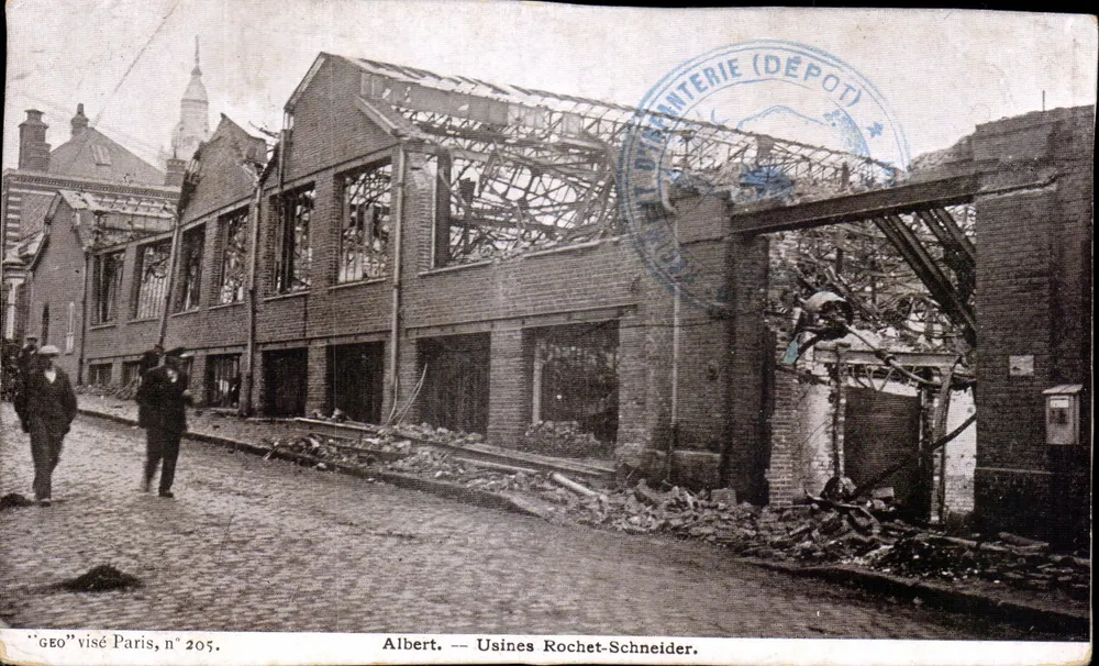 Albert — Usines Rochet-Schneider (dépôt) — éditeur Albert, n° 205 - Vorderseite