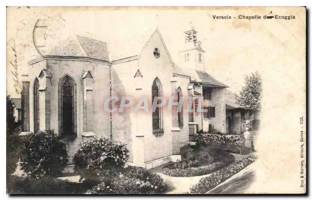 Versoix — Kaplica Ecoggia — Dröz & Warnary, Genewa - 1135 - Awers