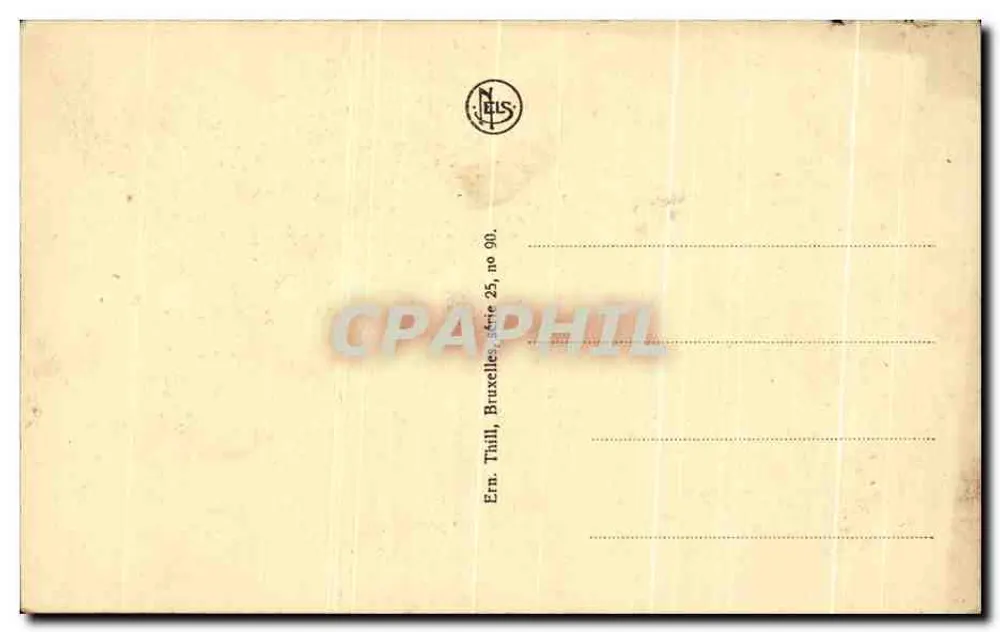 Antwerpen - Turmbau — Allgemeine Bankvereinigung — Verlag Maïta, Nr. 25 - Rückseite