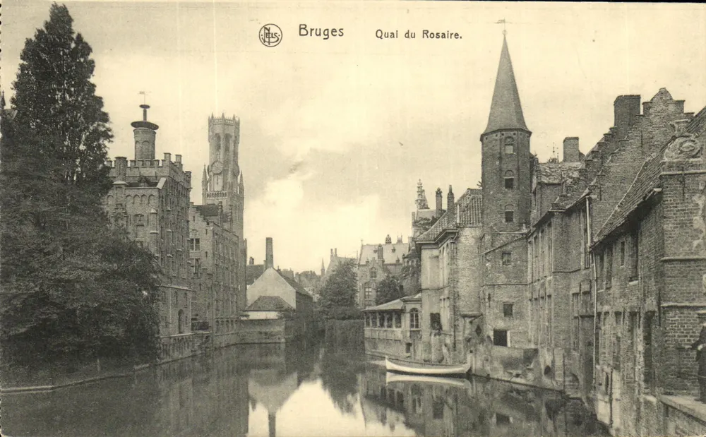 Bruges — Quai do Rosário — editor Neils, número de série não visível - Frente