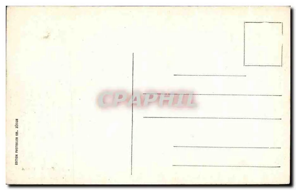 Schaffhausen — Vorhalle en el Münster — Edición Phototelob Co. Zürich, n°707 - Reverso