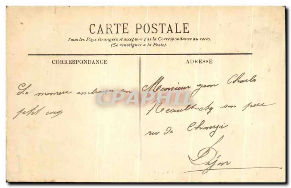 LYON — O Palácio de Justiça e Fourvière — LL. — n°145 - Verso