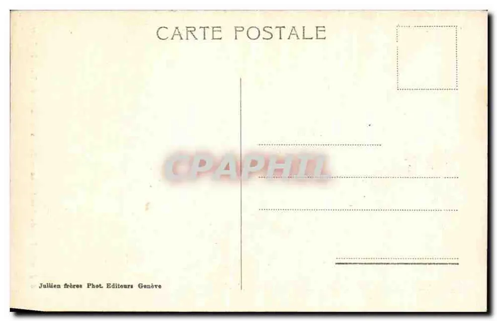 Grande Chartreuse — Tunnel unter dem Pont St. Pierre — Librairie Perrin, Chambéry - Rückseite