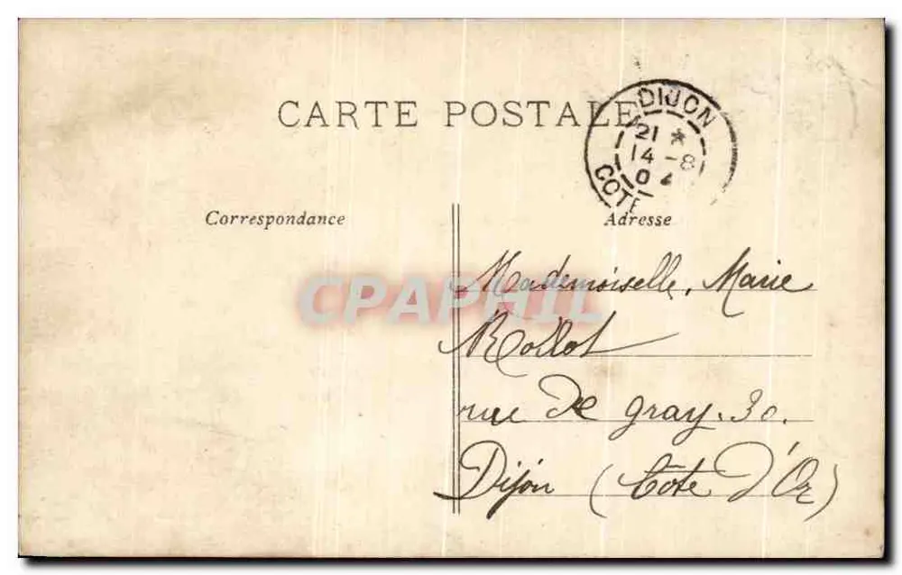 Menina — retrato — A.N. PARIS, n° 269.5 - Verso