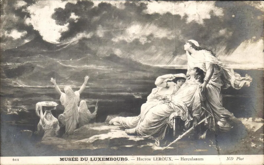Museu do Luxembourg — Hector Leroux — Herculanum - Frente