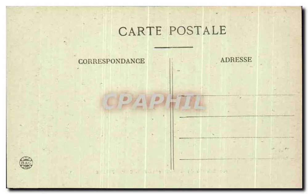 Grande-Chartreuse — Conjunto dos edifícios — Béatrice & Cie, n°603 - Verso