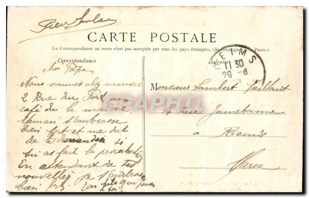 Saint-Denis — Salle des Fêtes — Édition Nouvelle L. Quointeau St-Denis - Reverso