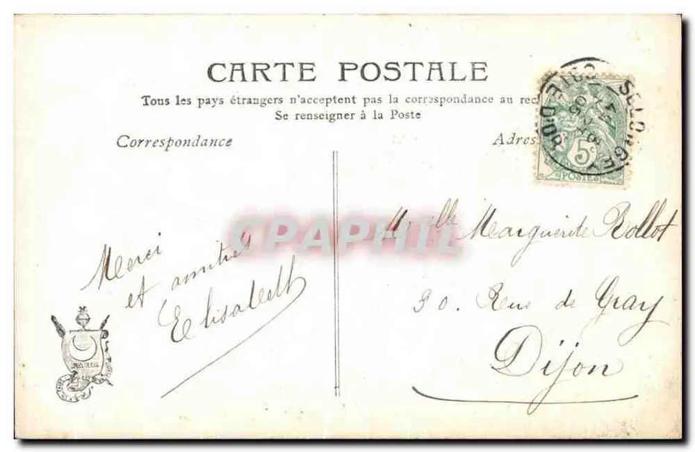 Geliebte Schwestern — Je Normand, Paris, n° 3.098 - Rückseite