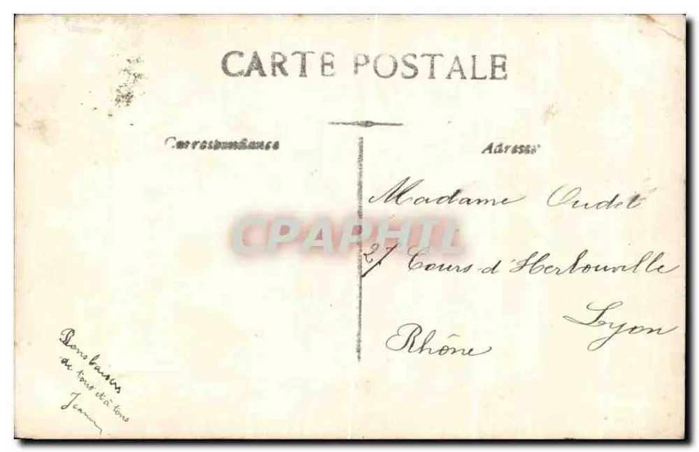 Mulher em vestido roxo e véu — J.C. Paris — n°204 - Verso